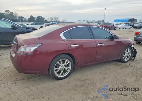 2012 Nissan Maxima S z USA, uszkodzony, nr VIN 1N4AA5AP4CC806037